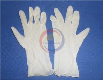 Găng tay cao su y tế pink care