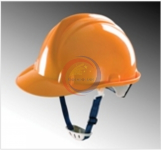 Mũ bảo hộ Thùy Dương có núm vặn MS-302, Màu cam